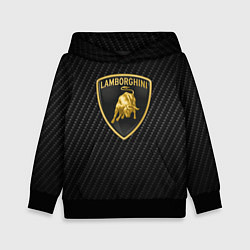 Толстовка-худи детская Lamborghini Z, цвет: 3D-черный