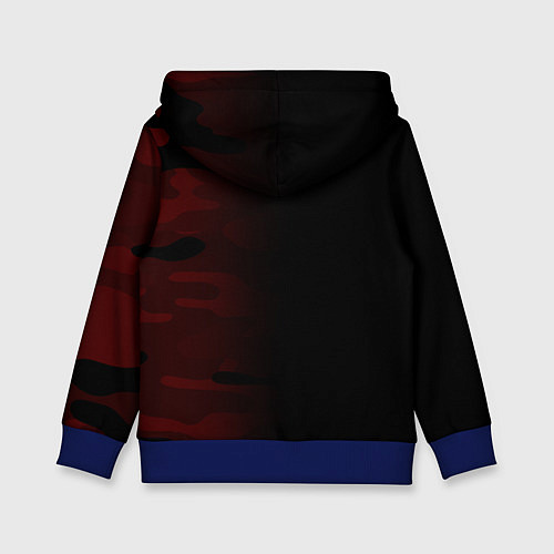 Детская толстовка La Casa de Papel Z / 3D-Синий – фото 2