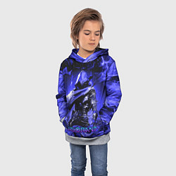 Толстовка-худи детская VALORANT OMEN, цвет: 3D-меланж — фото 2