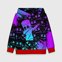 Толстовка-худи детская FORTNITE x MARSHMELLO, цвет: 3D-красный