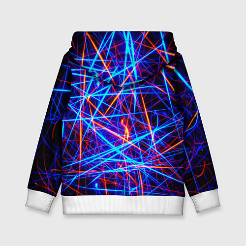 Детская толстовка Sonic / 3D-Белый – фото 2