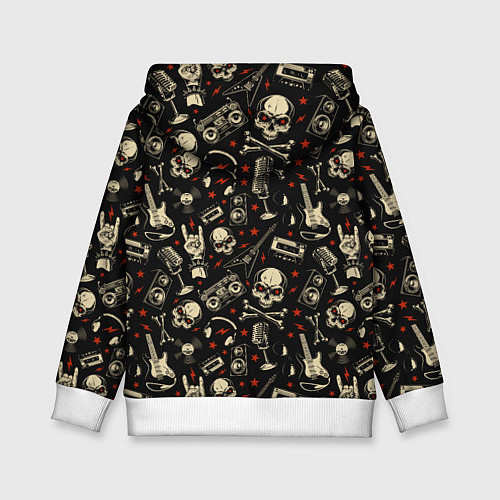 Детская толстовка Heavy Metal / 3D-Белый – фото 2