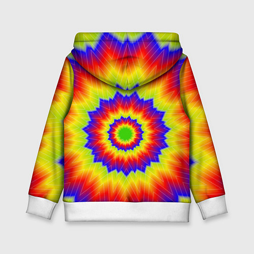 Детская толстовка Tie-Dye / 3D-Белый – фото 2