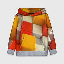 Детская толстовка КУБЫ 3D