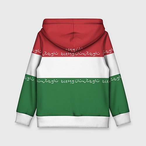 Детская толстовка Таджикистан / 3D-Белый – фото 2