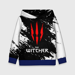 Толстовка-худи детская The Witcher, цвет: 3D-синий