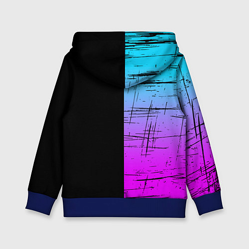 Детская толстовка FORTNITE MARSHMELLO / 3D-Синий – фото 2