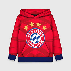 Толстовка-худи детская BAYERN MUNCHEN, цвет: 3D-синий