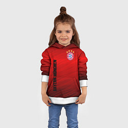 Толстовка-худи детская BAYERN MUNCHEN, цвет: 3D-белый — фото 2