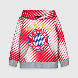 Толстовка-худи детская BAYERN MUNCHEN, цвет: 3D-меланж