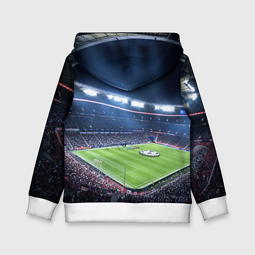 Детская толстовка FC MILAN / 3D-Белый – фото 2