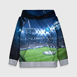Толстовка-худи детская FC NAPOLI, цвет: 3D-меланж