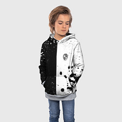 Толстовка-худи детская Umbrella Academy спина Z, цвет: 3D-меланж — фото 2