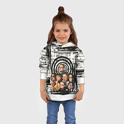 Толстовка-худи детская The Umbrella Academy, цвет: 3D-белый — фото 2