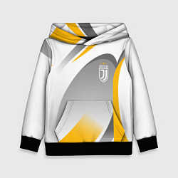 Толстовка-худи детская Juventus Uniform, цвет: 3D-черный