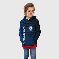 Толстовка-худи детская CHELSEA, цвет: 3D-красный — фото 2