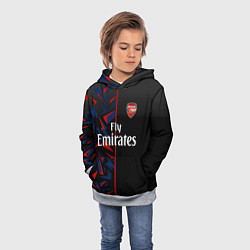 Толстовка-худи детская ARSENAL UNIFORM 2020, цвет: 3D-меланж — фото 2