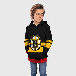 Толстовка-худи детская BOSTON BRUINS NHL, цвет: 3D-красный — фото 2