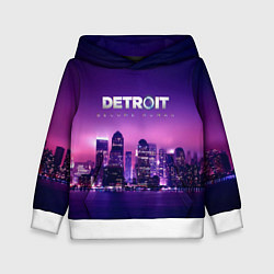 Толстовка-худи детская Detroit Become Human S, цвет: 3D-белый