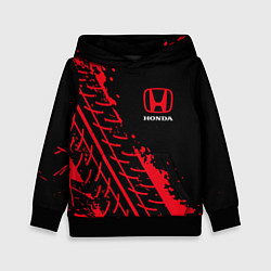 Толстовка-худи детская HONDA ХОНДА, цвет: 3D-черный