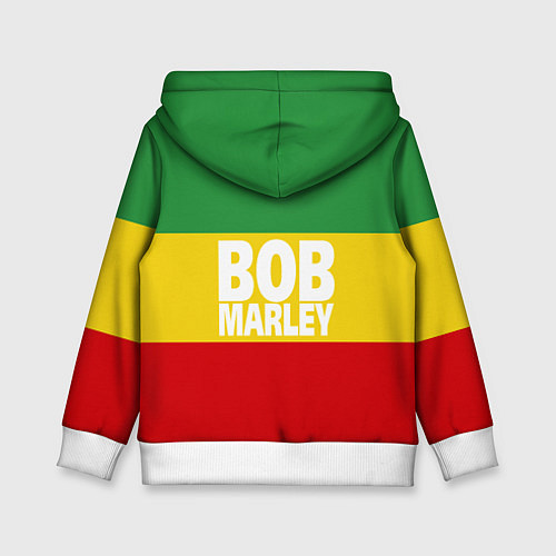 Детская толстовка Bob Marley / 3D-Белый – фото 2