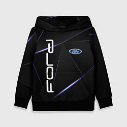 Толстовка-худи детская FORD, цвет: 3D-черный