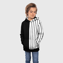 Толстовка-худи детская Dark knite, цвет: 3D-черный — фото 2