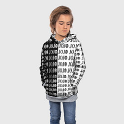 Толстовка-худи детская JoJo Bizarre Adventure, цвет: 3D-меланж — фото 2