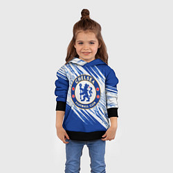 Толстовка-худи детская Chelsea, цвет: 3D-черный — фото 2