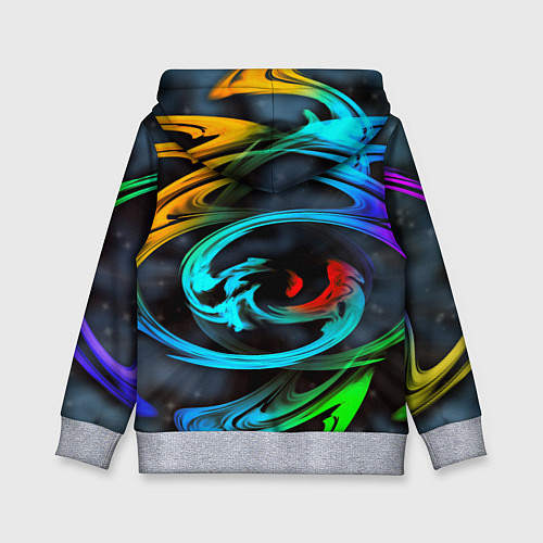 Детская толстовка SONIC TRIO / 3D-Меланж – фото 2