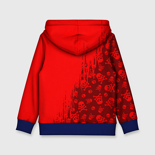 Детская толстовка КОРОЛЬ И ШУТ / 3D-Синий – фото 2