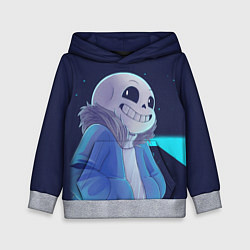Толстовка-худи детская UNDERTALE, цвет: 3D-меланж
