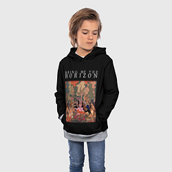Толстовка-худи детская BRING ME THE HORIZON, цвет: 3D-меланж — фото 2