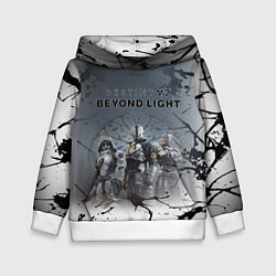 Толстовка-худи детская Destiny 2: Beyond Light, цвет: 3D-белый