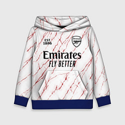 Толстовка-худи детская ARSENAL 2021 - ГОСТЕВАЯ, цвет: 3D-синий