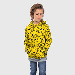 Толстовка-худи детская ROBLOX, цвет: 3D-меланж — фото 2