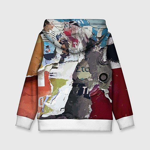 Детская толстовка Street art / 3D-Белый – фото 2