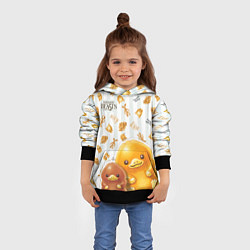 Толстовка-худи детская Fantastic Beasts Baby Nifflers, цвет: 3D-черный — фото 2