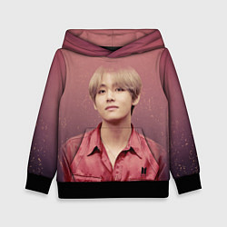 Толстовка-худи детская BTS, цвет: 3D-черный