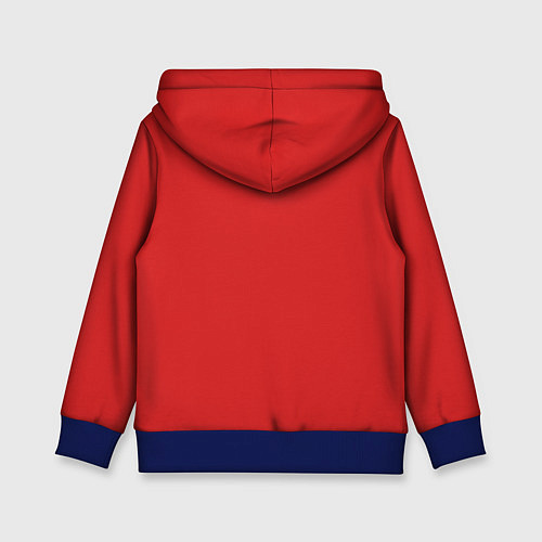 Детская толстовка Иероглифы Китайский Дракон / 3D-Синий – фото 2