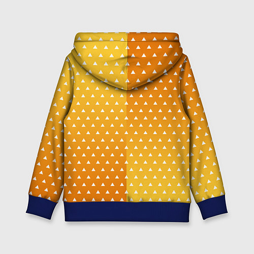 Детская толстовка ЗЕНИЦУ КИМОНО / 3D-Синий – фото 2