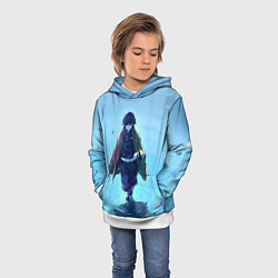 Толстовка-худи детская ГИЮ ТОМИОКА, цвет: 3D-белый — фото 2