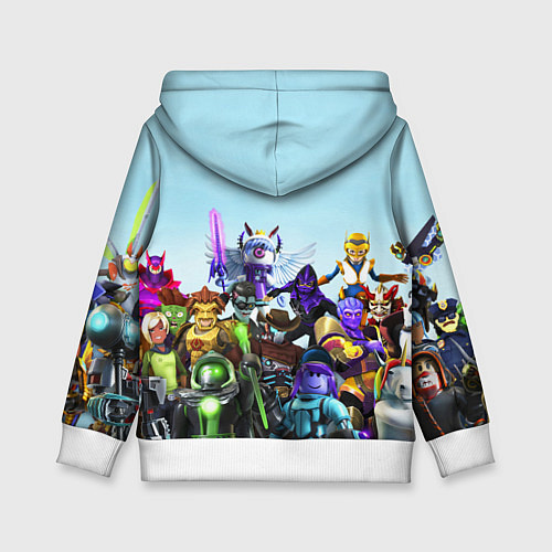 Детская толстовка ROBLOX / 3D-Белый – фото 2