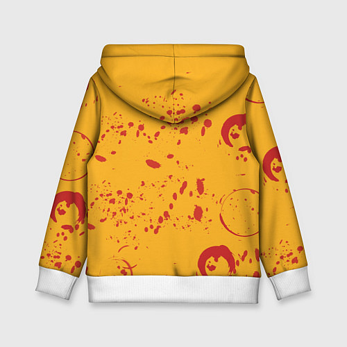 Детская толстовка Лис Самурай / 3D-Белый – фото 2