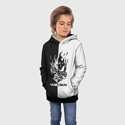 Толстовка-худи детская SAMURAI, цвет: 3D-черный — фото 2