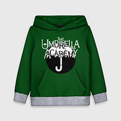 Толстовка-худи детская Umbrella academy, цвет: 3D-меланж