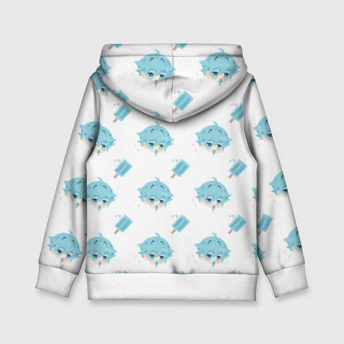 Детская толстовка Genshin Impact / 3D-Белый – фото 2