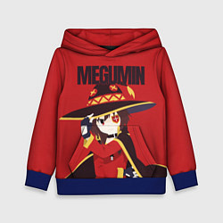 Толстовка-худи детская Megumin, цвет: 3D-синий