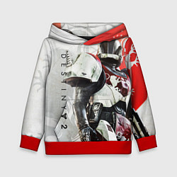 Толстовка-худи детская DESTINY, TITAN, цвет: 3D-красный