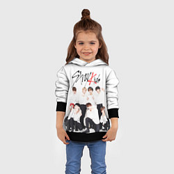 Толстовка-худи детская STRAY KIDS, цвет: 3D-черный — фото 2